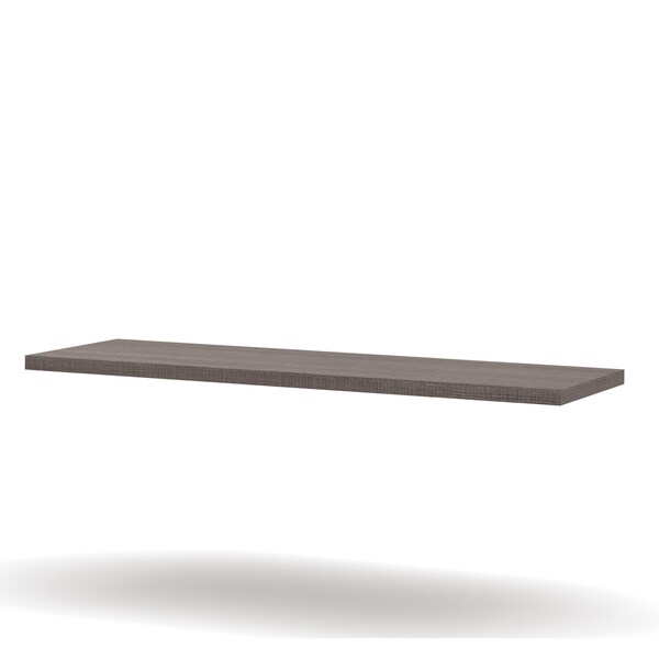 Pro-Linea 60W Desk Bridge, Bark Grey